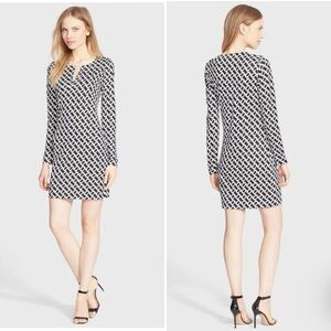 DVF 100% Silk Jersey Reina dress